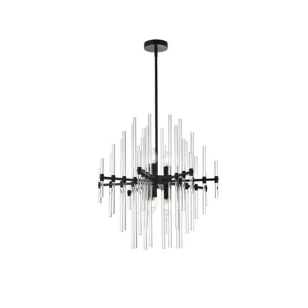 Broadmeadow Lane 6 Light Large Pendant 23 Inch Tall by Bailey Street Home - 390-BEL-1302397