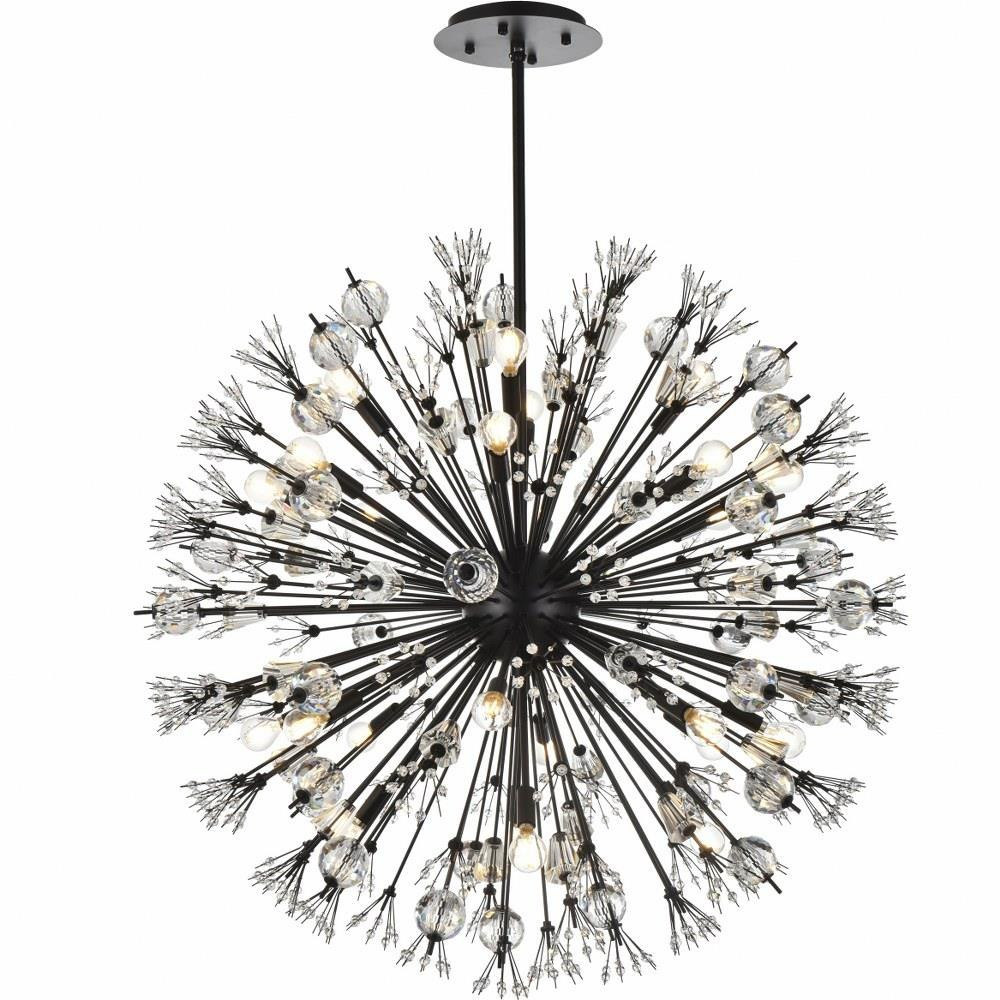 Upland Glebe 24 Light Oversized Round Pendant by Bailey Street Home - 390-BEL-1302446