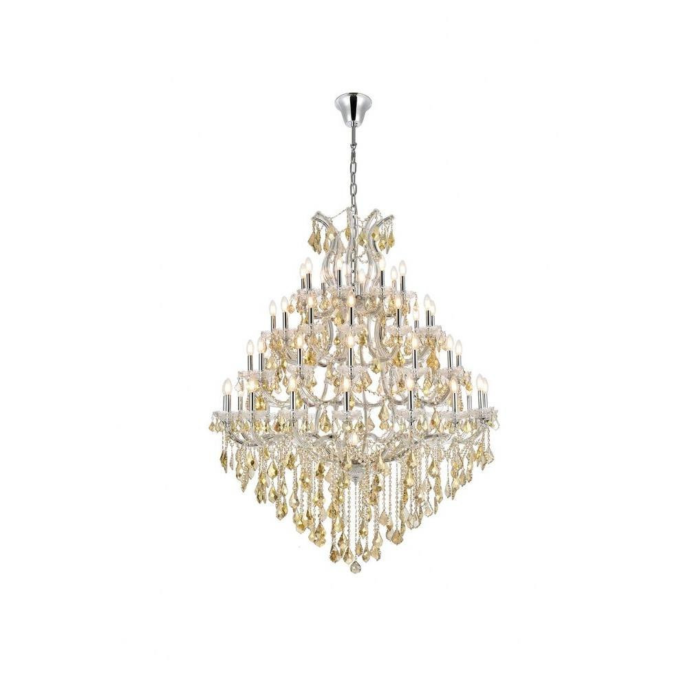 Wheatley Wood 49 Light Oversized Chandelier by BSH 390-BEL-1302267