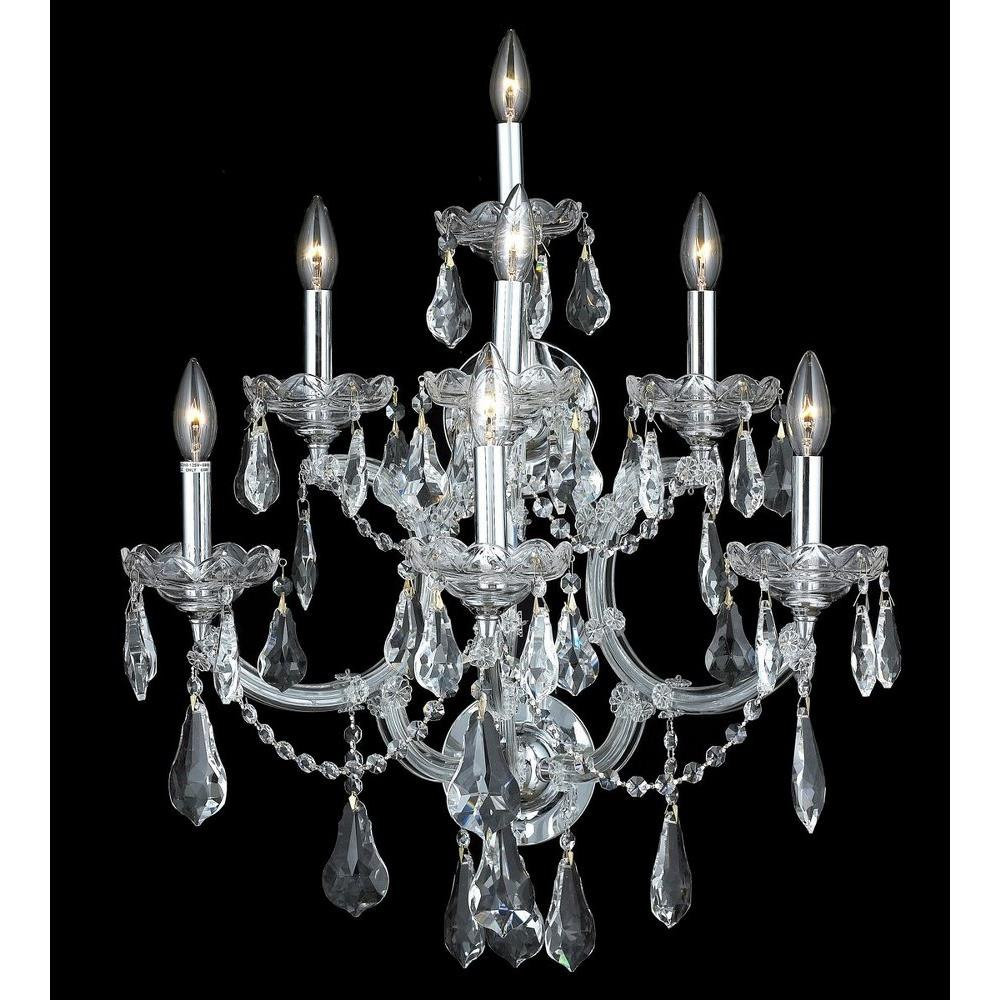 Sycamore Ground 7 Light Wall Sconce by Bailey Street Home - 390-BEL-876056
