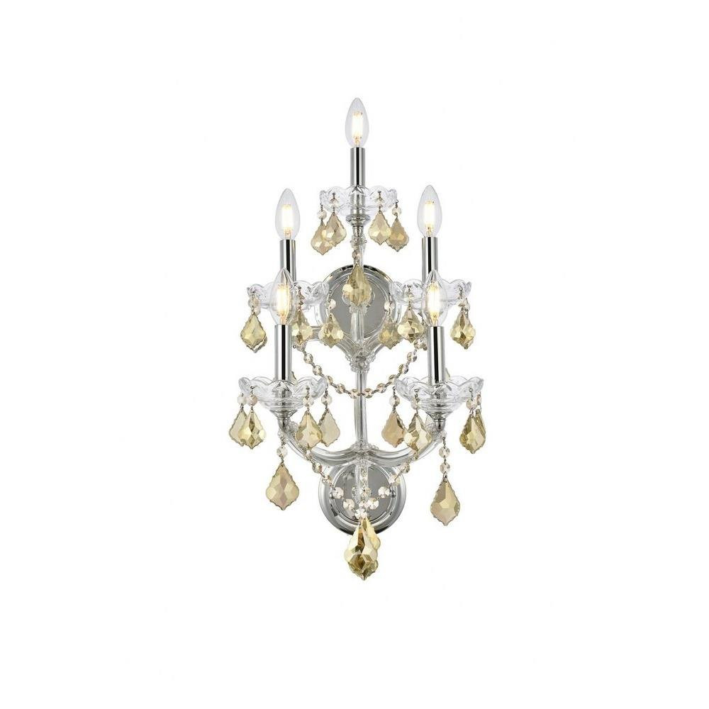 Sycamore Ground 5 Light Wall Sconce 29.5 Inch Tall by Bailey Street Home - 390-BEL-875973