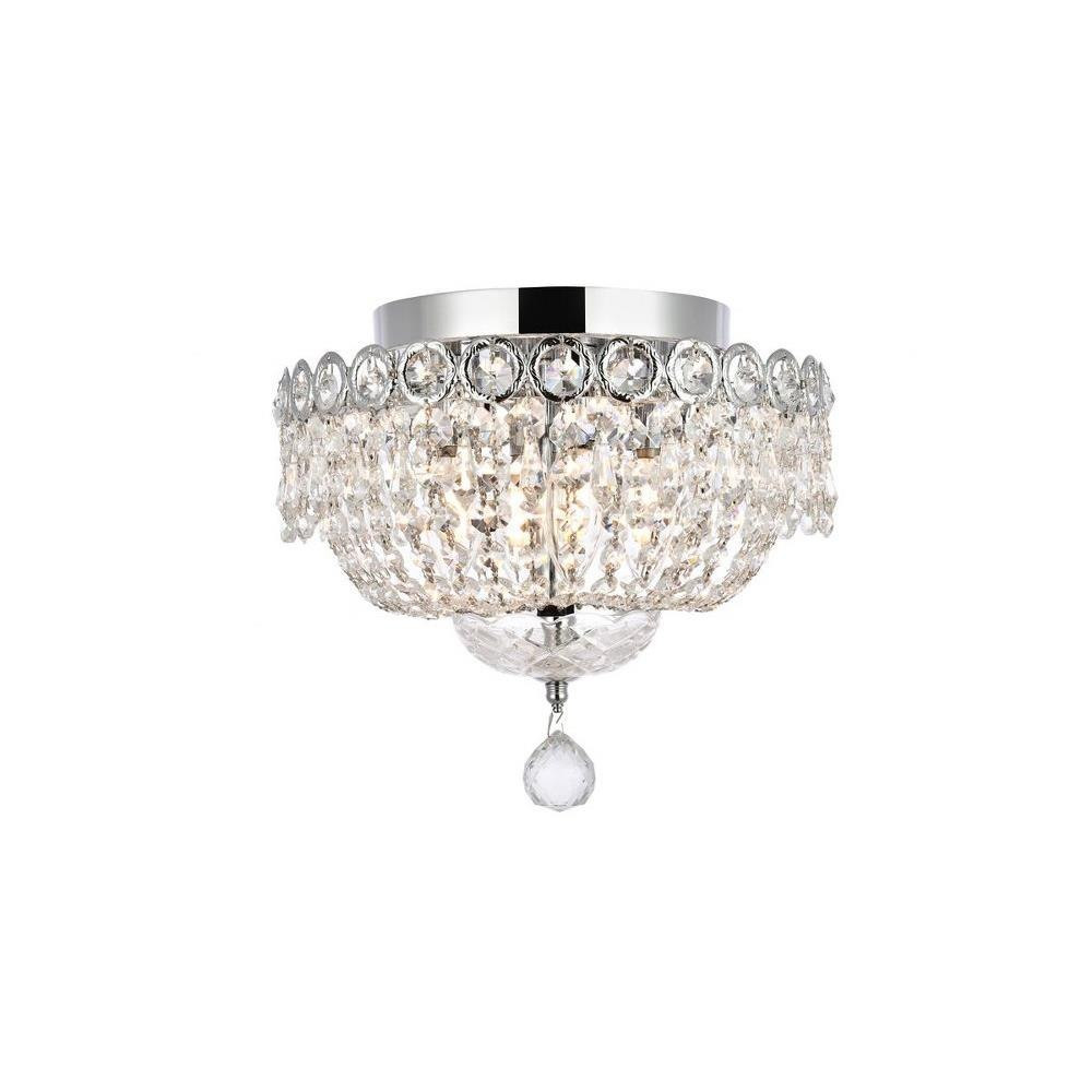 Little Mallett 4 Light 12 Inch Wide Flush Mount by Bailey Street Home - 390-BEL-875871