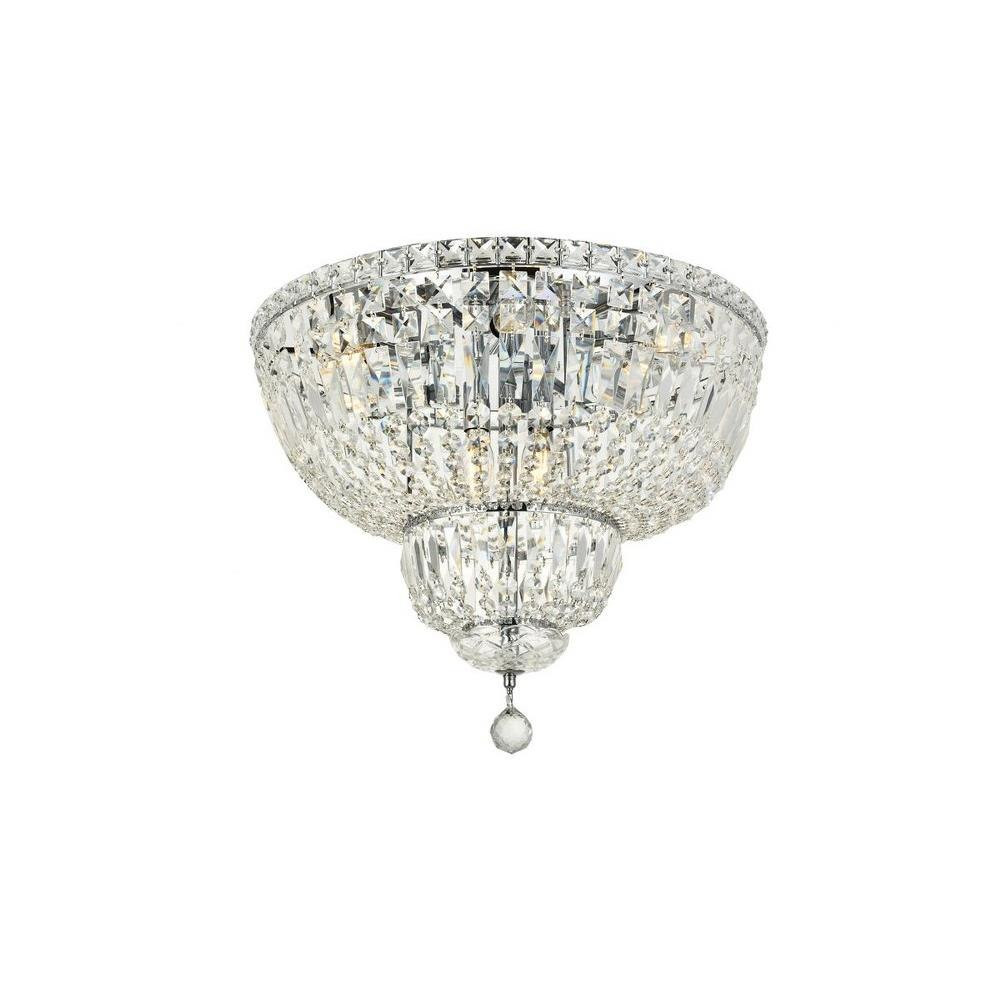 Kitchener Furlong 10 Light 20 Inch Wide Flush Mount by Bailey Street Home - 390-BEL-875980