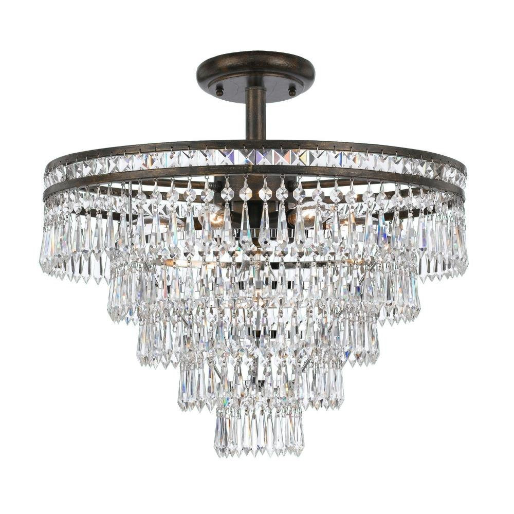 Mercer Seven Light Chandelier 20 x 23.25 Inch by BSH - 49-BEL-1677305