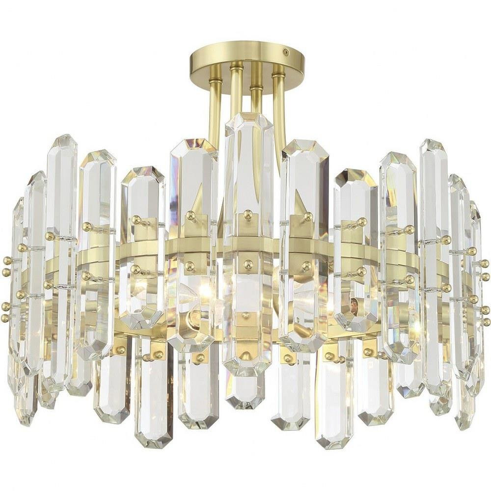 Wastdale Mews 4 Light 20.75 Inch Wide Flush Mount by Bailey Street Home - 49-BEL-931516