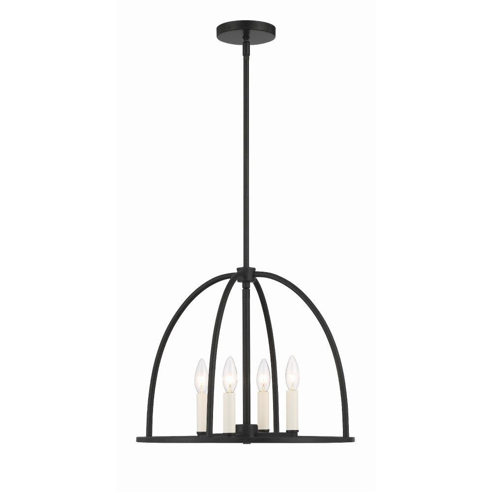 Dunbar Woodlands 4 Light Small Chandelier by Bailey Street Home - 49-BEL-1054242