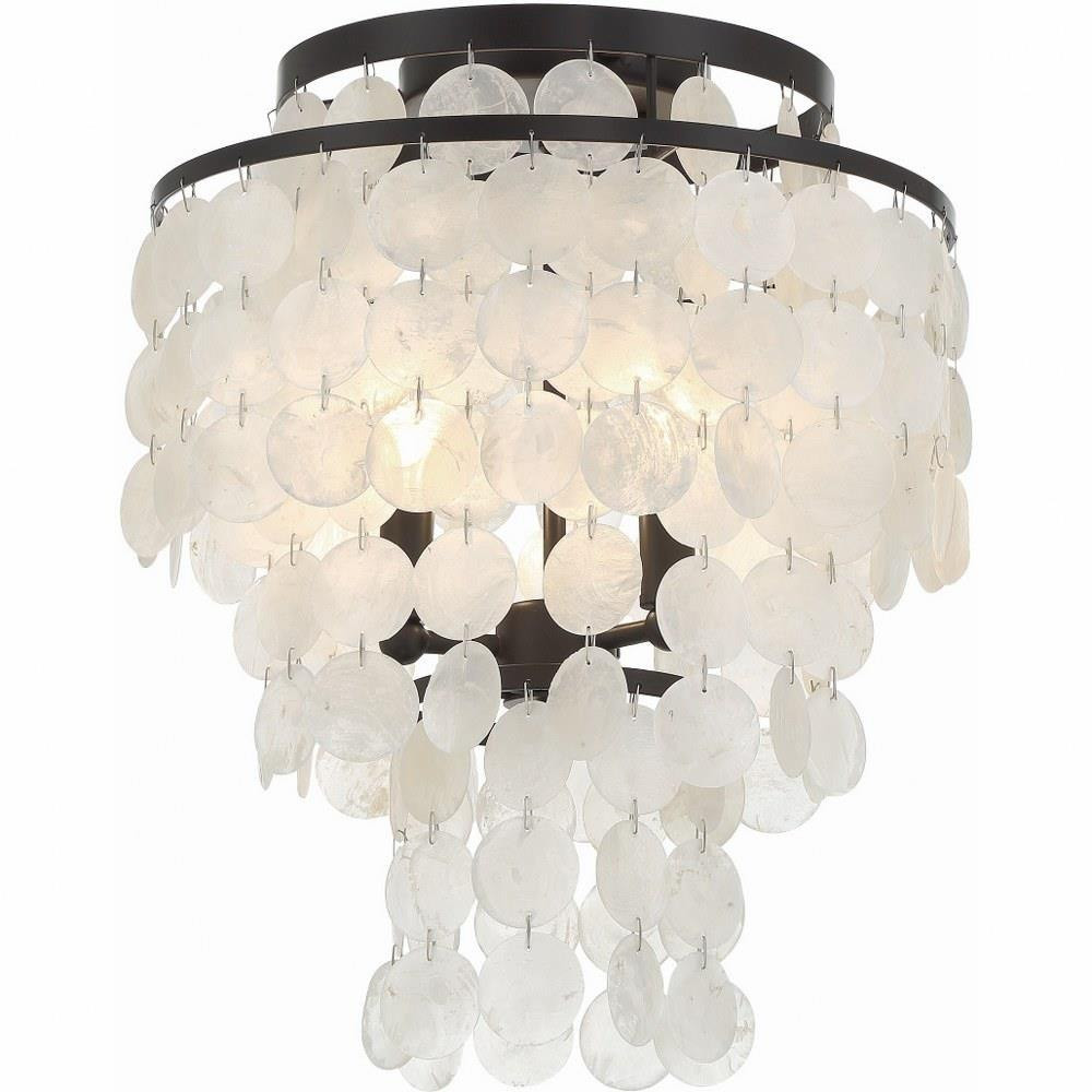 Lismore Wharf 3 Light 13 Inch Wide Flush Mount by Bailey Street Home - 49-BEL-1083762