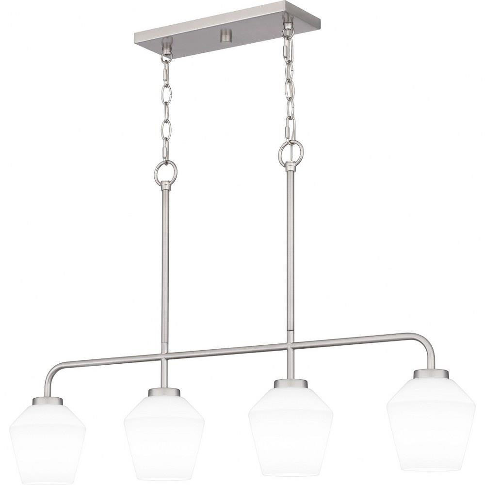Overton Passage 4 Light Oversized Linear Chandelier by Bailey Street Home - 71-BEL-1325587