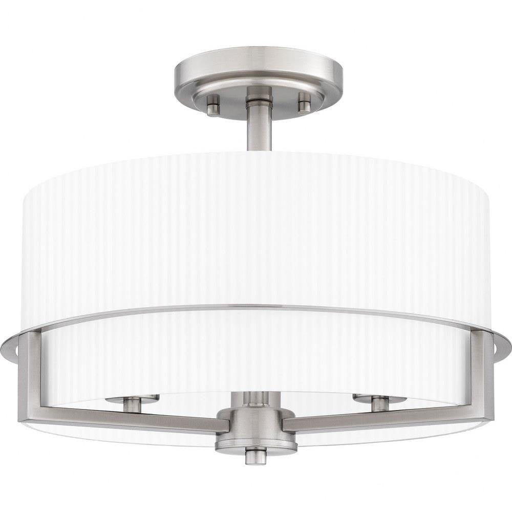 Weymouth Farm 3 Light 15 Inch Wide Semi Flush Mount by Bailey Street Home - 71-BEL-1325750