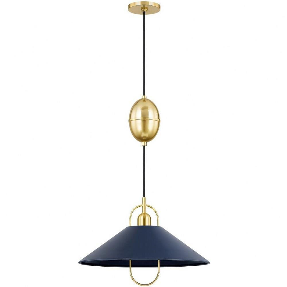 Saffron Meadow 1 Light Large Pendant by Bailey Street Home - 735-BEL-1328552