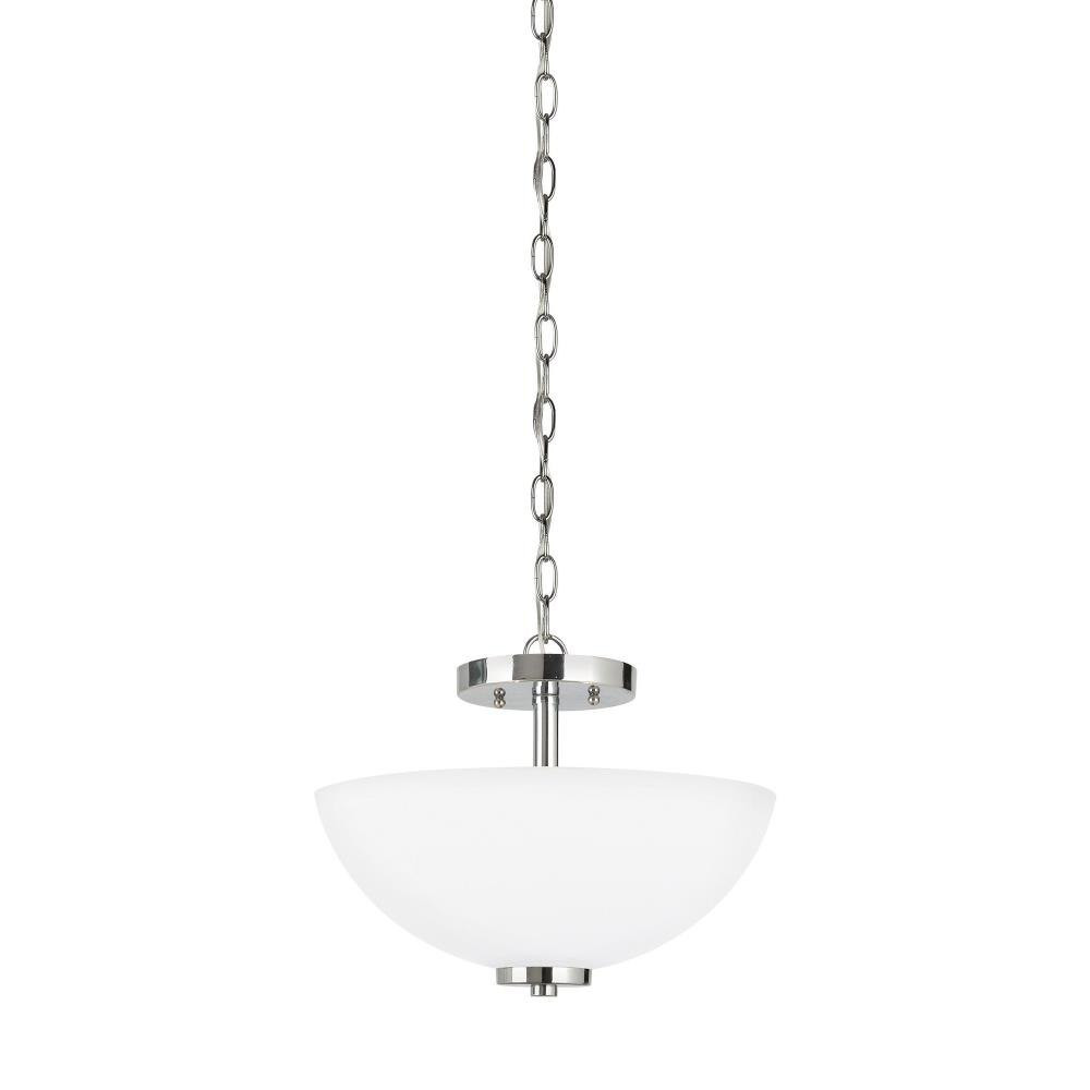 Wanwards Lane - 2 Light Semi-Flush Convertible Pendant - 73-BEL-1001878