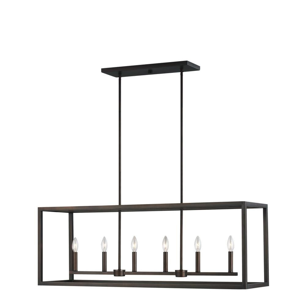 Burnside Lane - 3.5W Six Light Island - 73-BEL-2893495