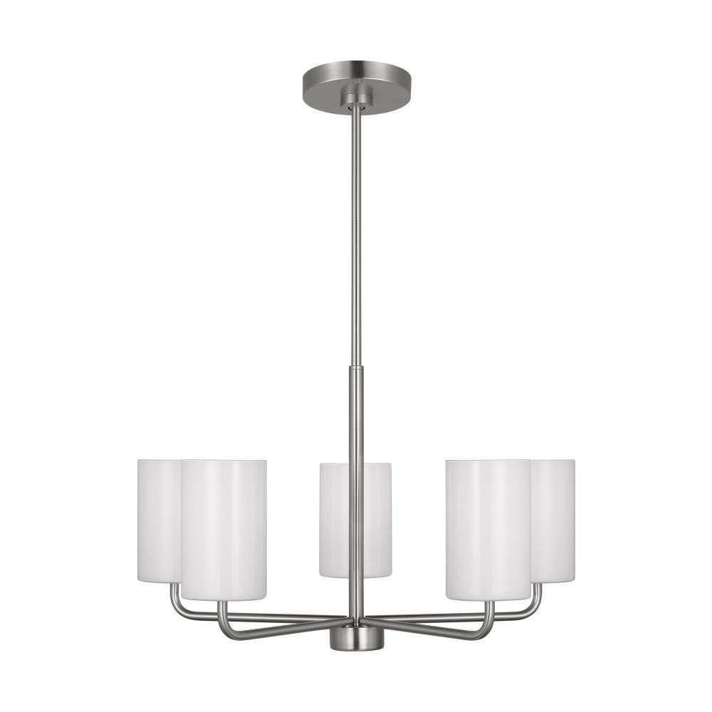 Craggan More Road - 5 Light Medium Chandelier In Modern Style-14.13 Inches Tall and 24 Inches Wide - 73-BEL-1326611