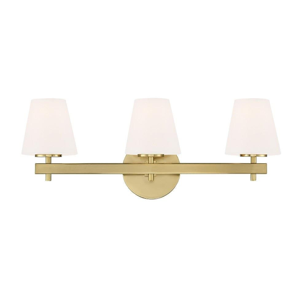 3 Light Vanity Light 24.25 Inch Wide by Bailey Street Home - 776-BEL-1332743