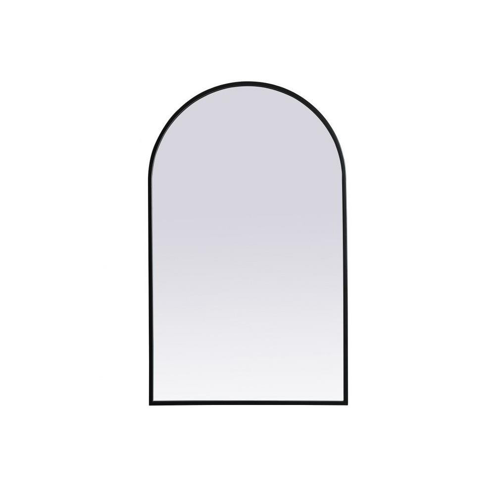 Spinnals Grove 36 Inch Metal Frame Arch Mirror by Bailey Street Home - 779-BEL-1292398