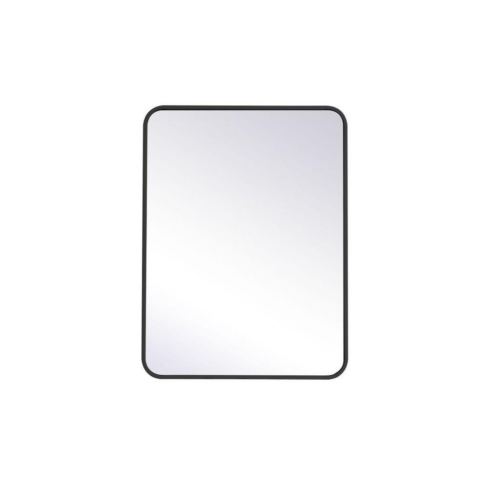 Lytton By Pass 32 Inch Soft Corner Rectangular Mirror by Bailey Street Home - 779-BEL-1302050