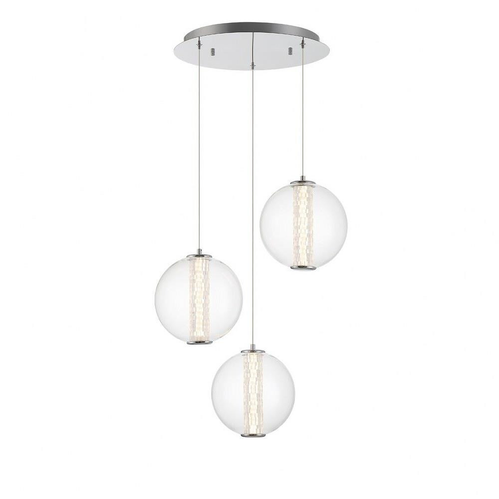 Clayton Warren 3 LED Light Large Pendant by Bailey Street Home - 79-BEL-1299223