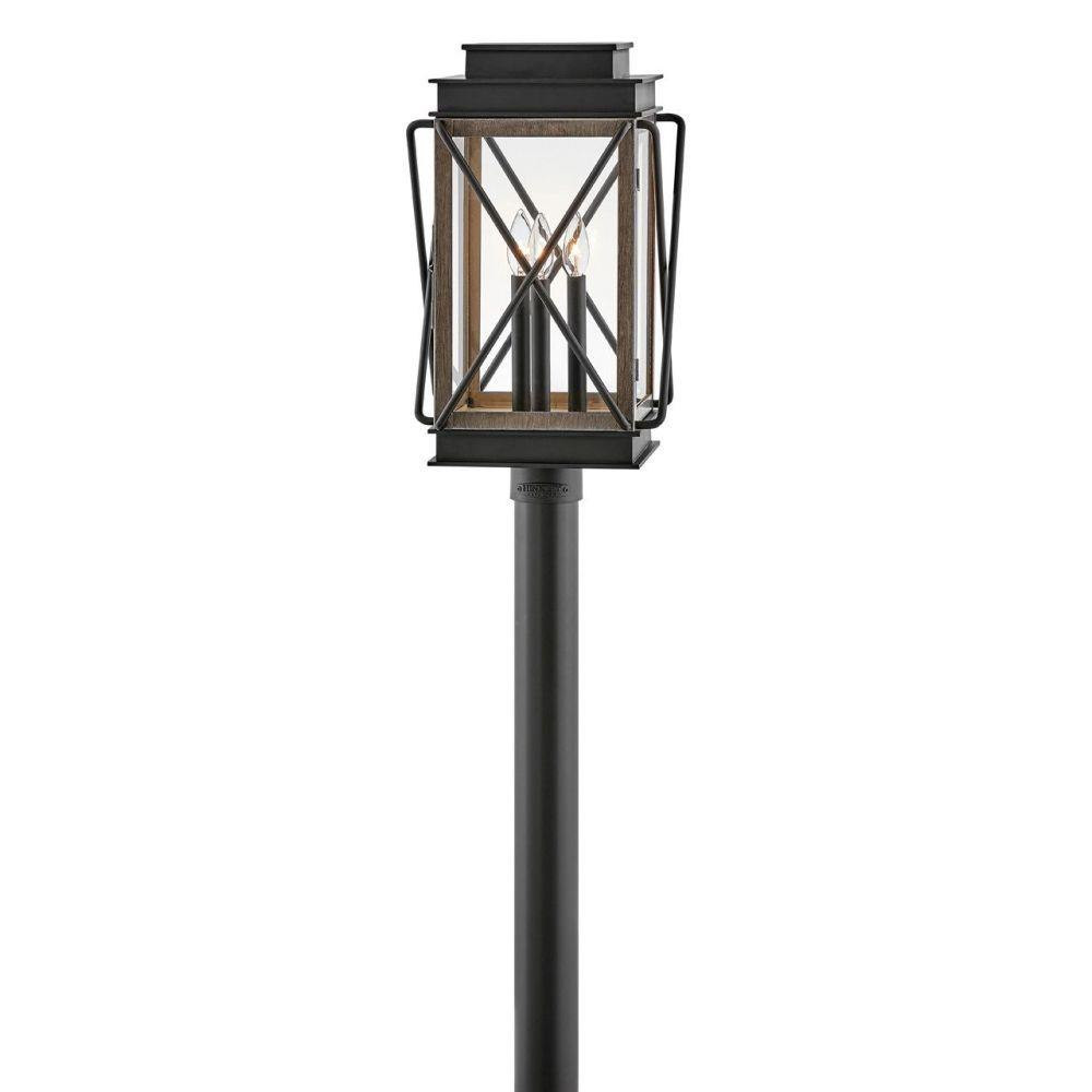 Ashford Court 3 Light Outdoor Post Top or Pier Mount 11.75x20.5 Inch by BSH - 81-BEL-4528736