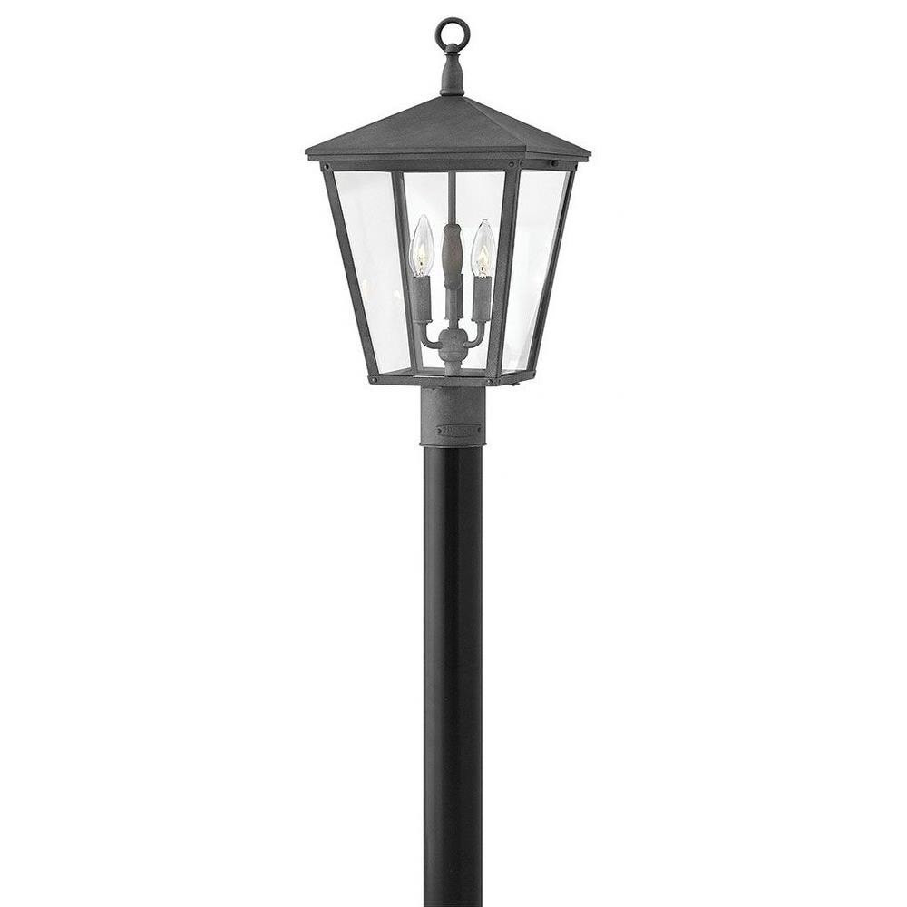 Bowland Meadow 3 Light Outdoor Post Top or Pier Mount 11 x 21 In by BSH - 81-BEL-2986466