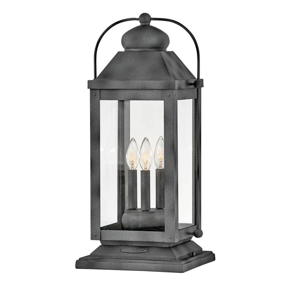 Clos Peris 3 Light Large Outdoor Low Voltage Pier Mount by BSH - 81-BEL-3335632