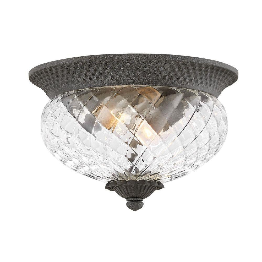 Meadows Garth 2 Light Outdoor Flush Mount by Bailey Street Home - 81-BEL-2999309