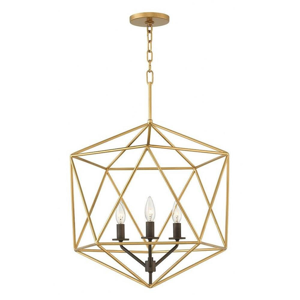 Fowler Height Close 3 Light Small Chandelier by Bailey Street Home - 81-BEL-2332973