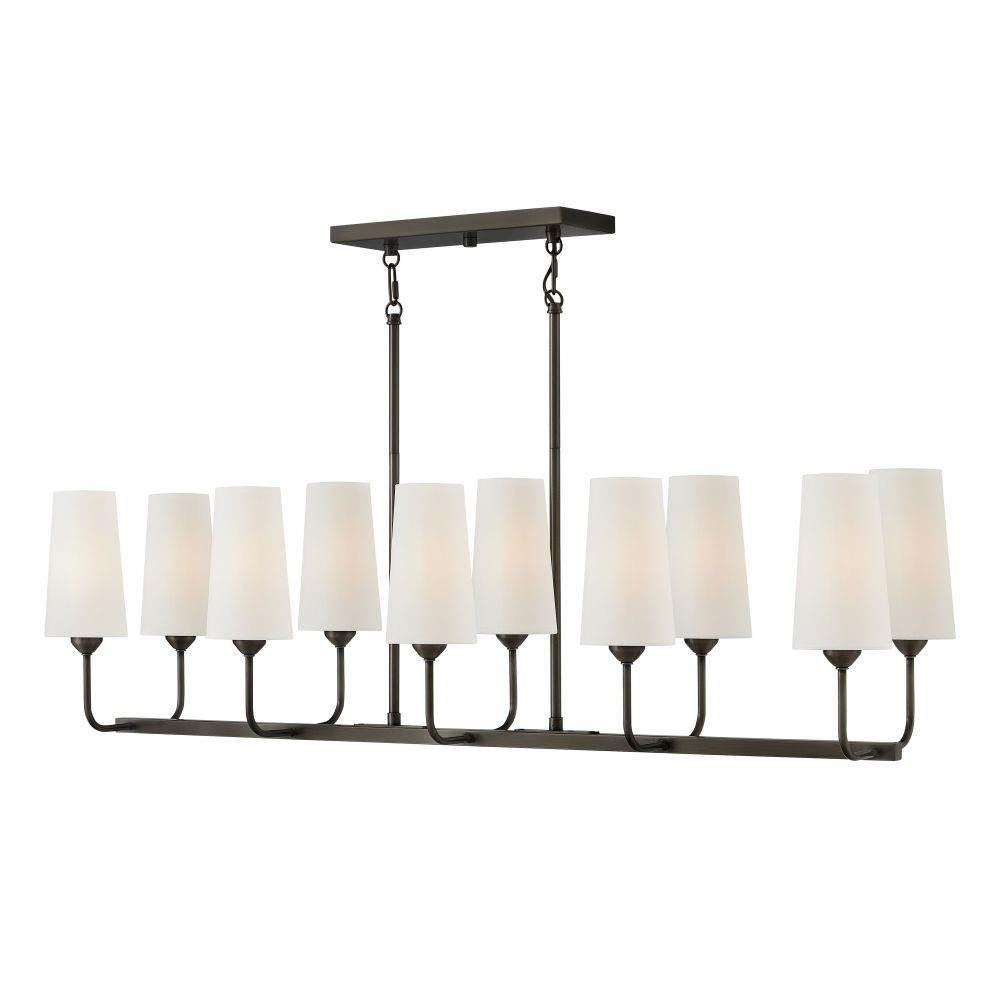 Robin Drift 10 Light Oversized Linear Chandelier by Bailey Street Home - 81-BEL-1278193