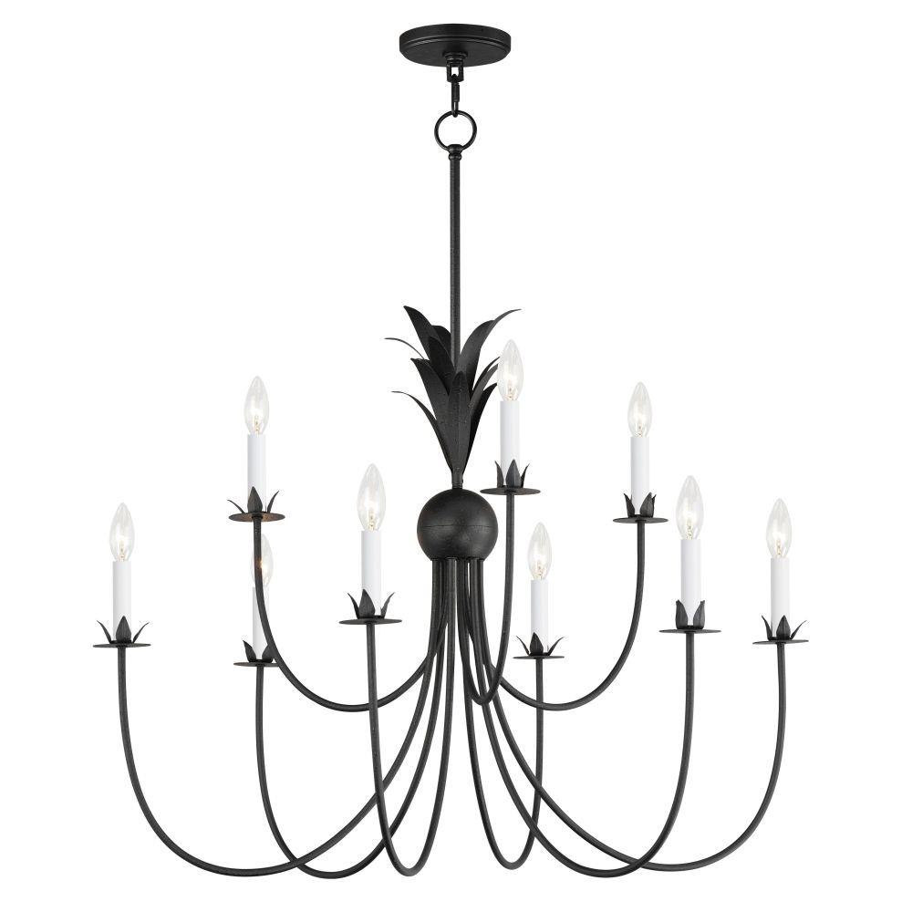 Greystone Orchards 9 Light Oversized Chandelier by Bailey Street Home - 93-BEL-1284092