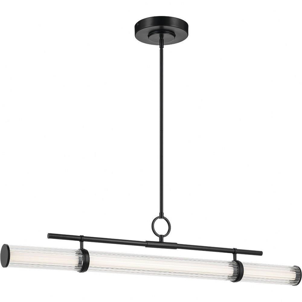 Morgan Lanes 48W 1 LED Linear Chandelier 9.5 Inch Tall and 8 Inch Wide by BSH - 147-BEL-1371142