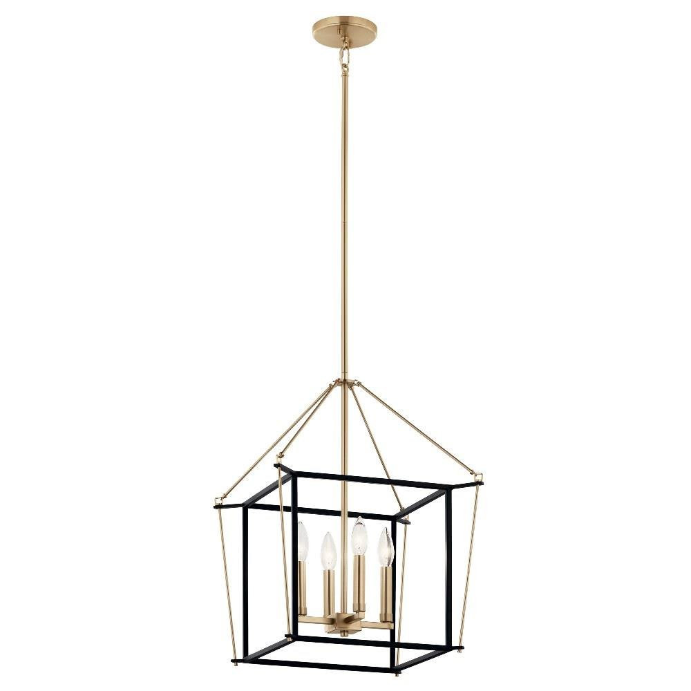 Shrewsbury Oaks 4 Light Large Foyer Pendant 21.25 Inch Tall by BSH - 147-BEL-1335403