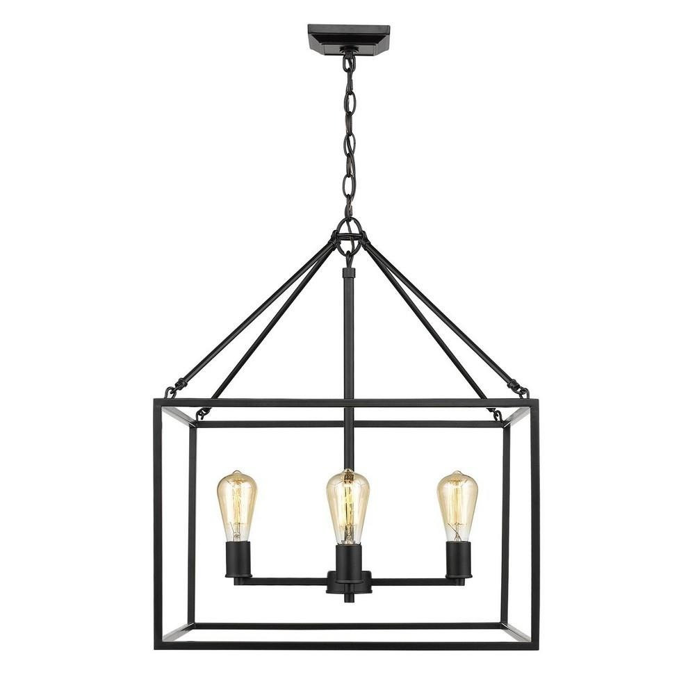 Wesson 4 Light Medium Chandelier by Golden - 2072-4