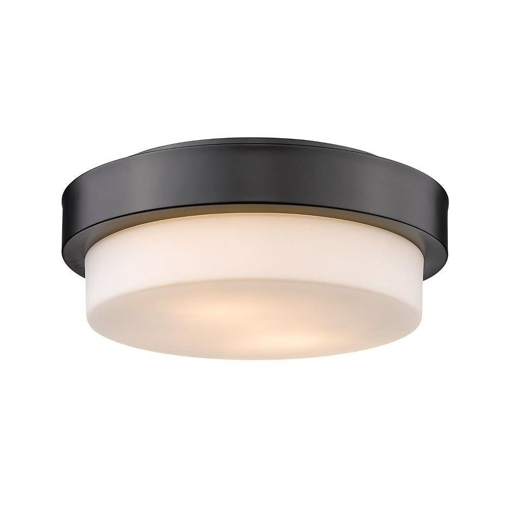 Multi-Family 2 Light 10.5 Inch Wide Flush Mount by Golden - 1270-11