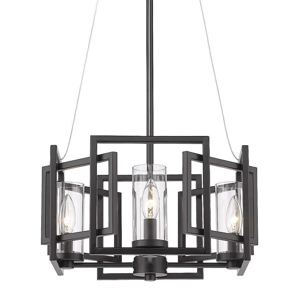Marco 4 Light Large Pendant by Golden - 6068-4P