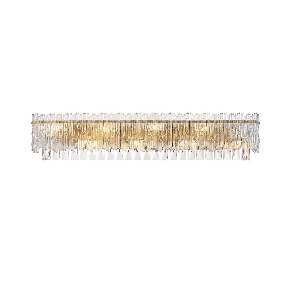The Courtyards 8 Light Wall Sconce 7 Inch Tall and 34.5 Inch Wide by BSH - 390-BEL-1366219