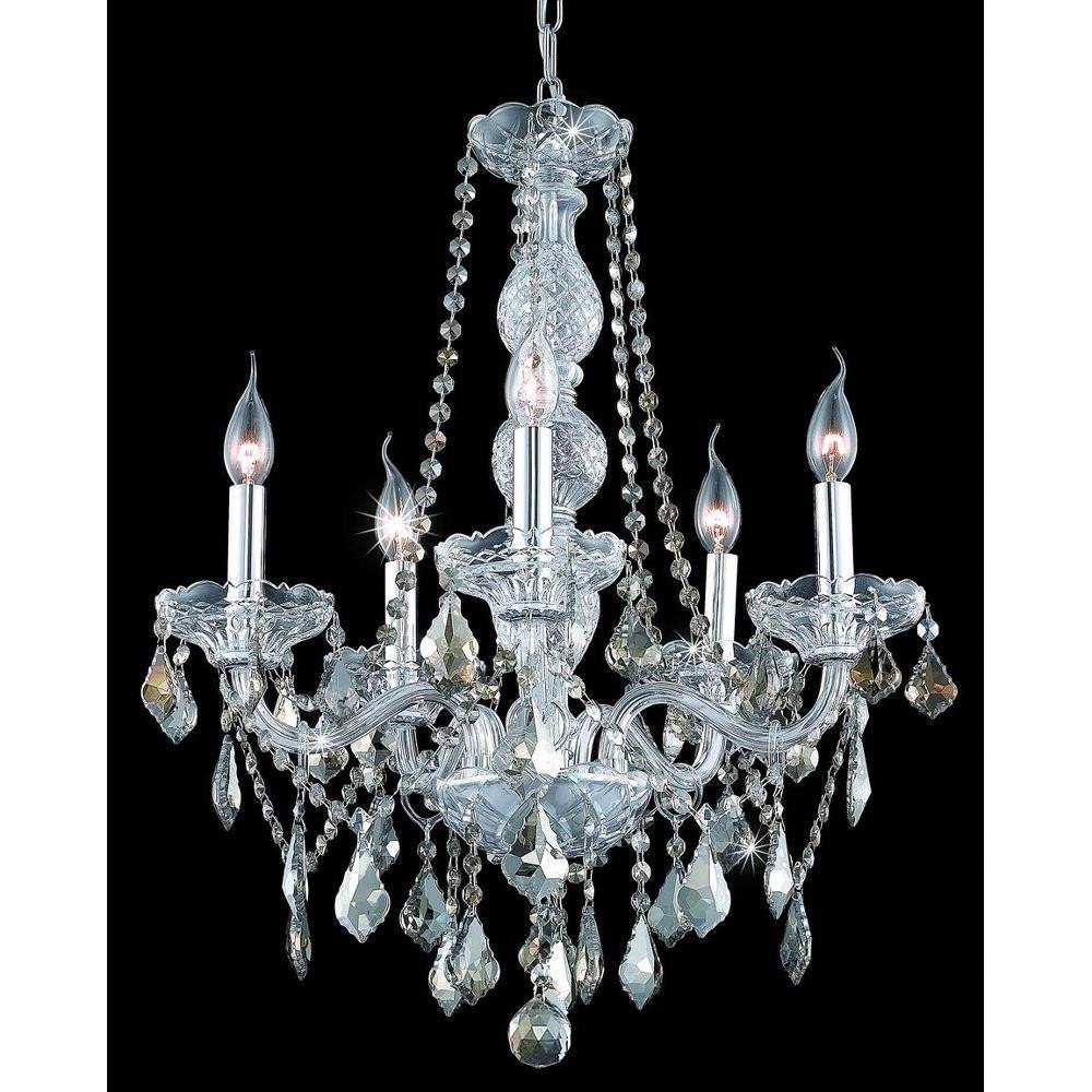 Goldcrest Market 5 Light Medium Chandelier by BSH - 390-BEL-1337897