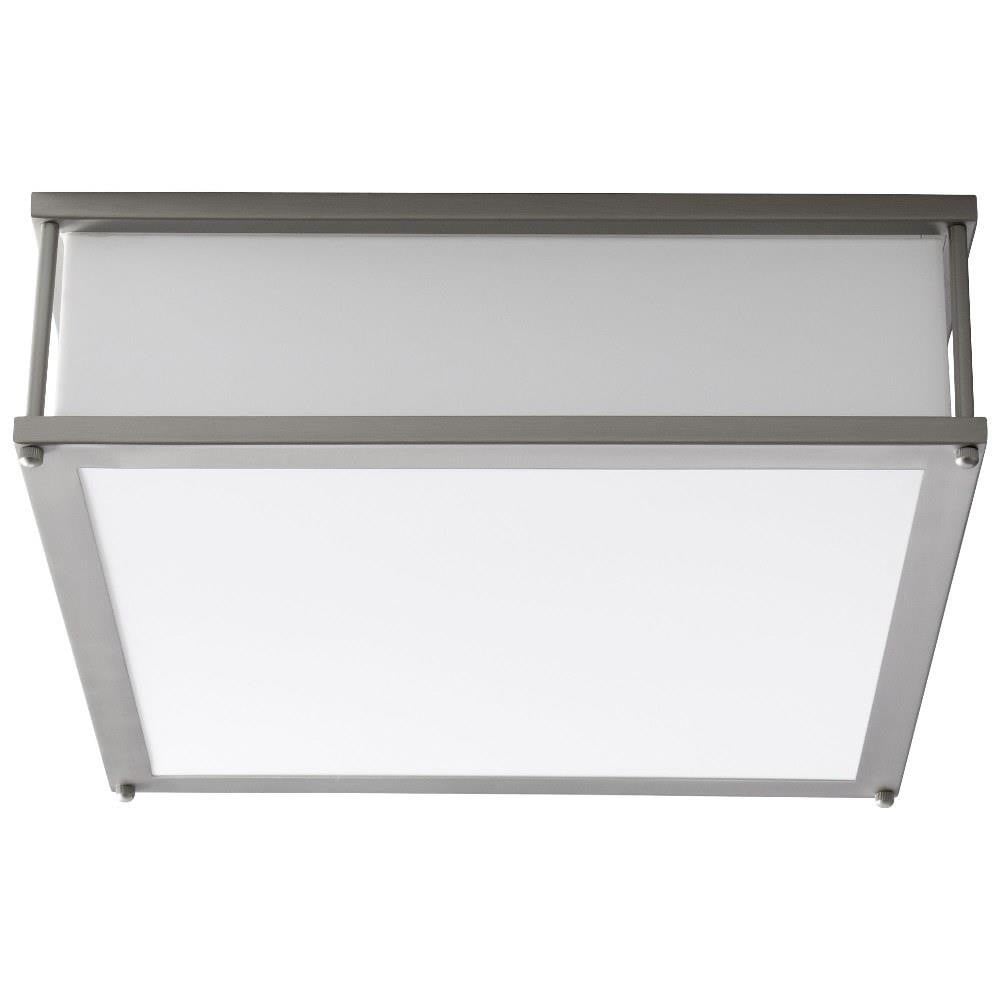 Britannia Leaze 10.1W 2 LED 16 Inch Wide Flush Mount with Emergency by BSH - 766-BEL-1309329