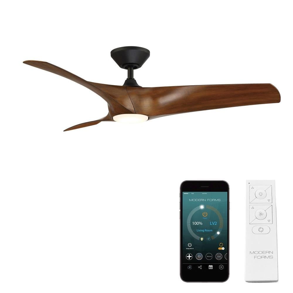 Selborne Top 52 Inch  3 Blade Ceiling Fan with LED Light Kit by BSH - 465-BEL-989493