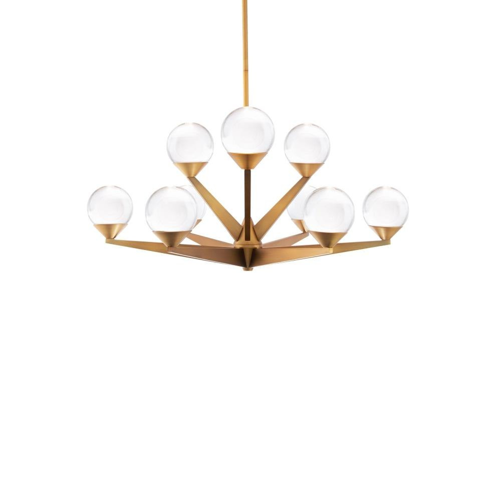 Rosehill Parc 9 LED Light Medium Chandelier by BSH - 465-BEL-1107058