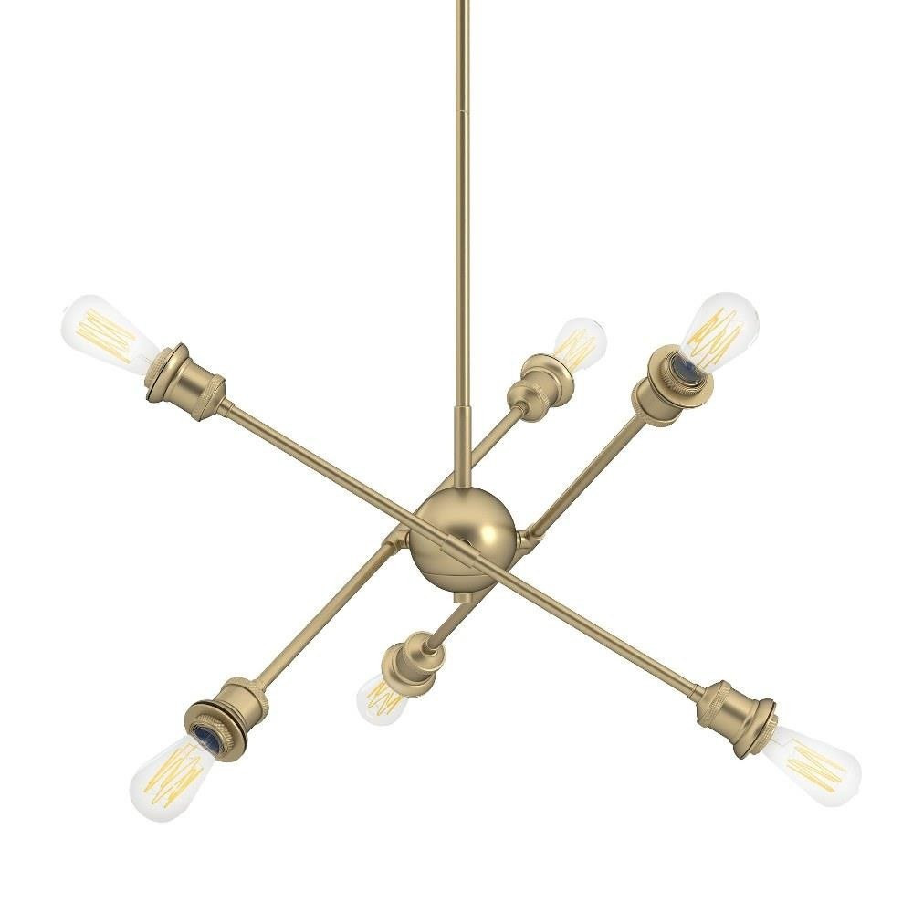 Axel 6 Light Medium Chandelier by Golden - 1945-6