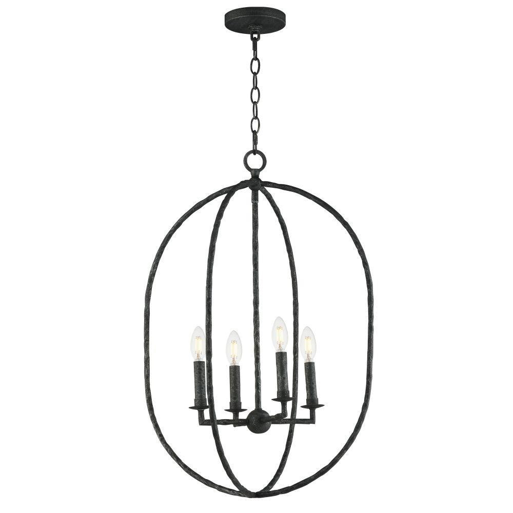 Chartwell Court 4 Light Pendant 28.25 Inch Tall and 20 Inch Wide by BSH - 93-BEL-1377259