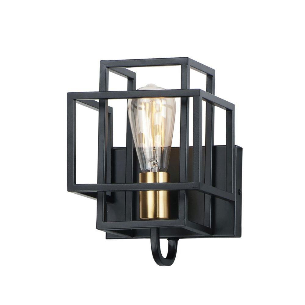 Sherwood Coppice Bathroom Wall Light Geometric Design by BSH - 93-BEL-1291854