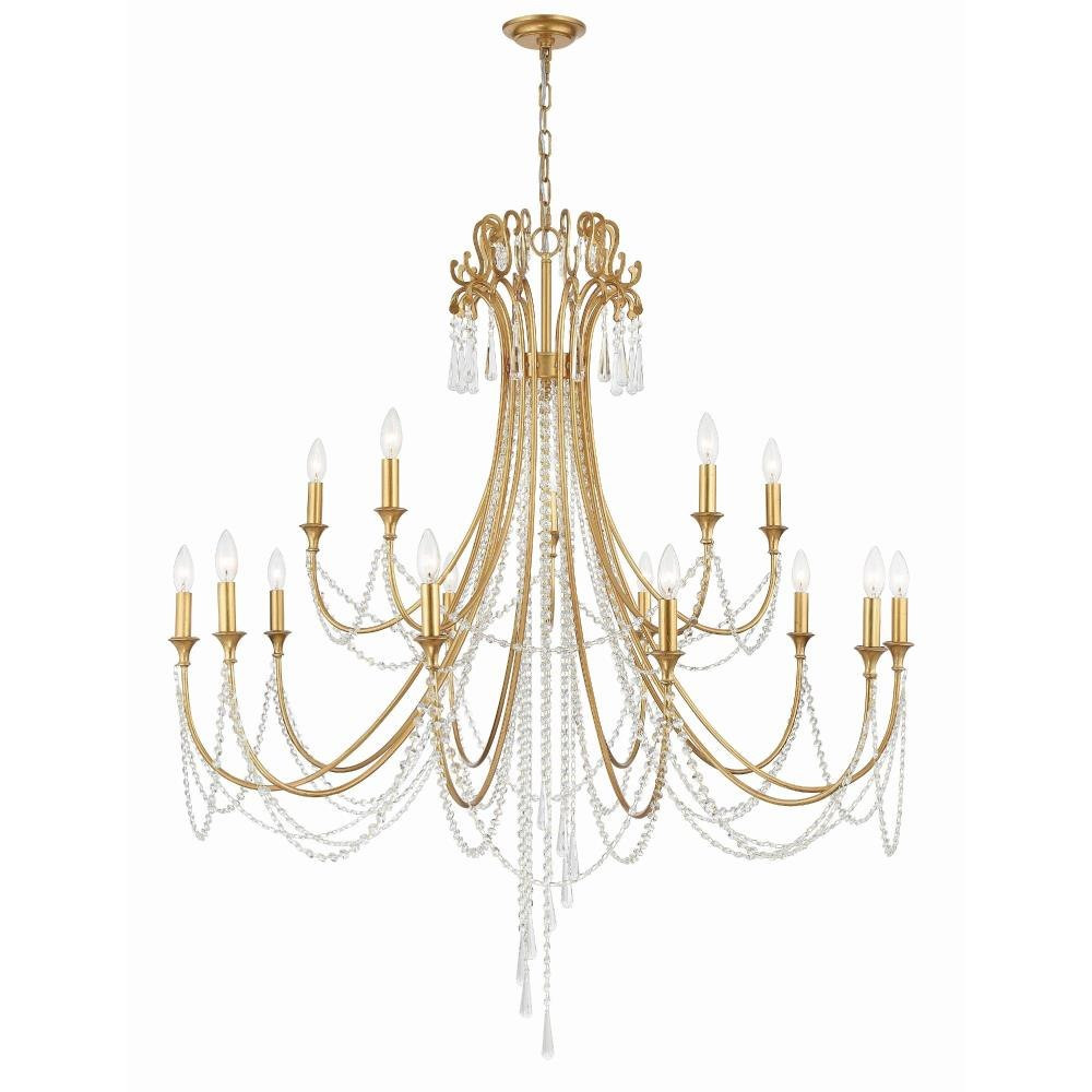 Arcadia 15 Light Oversized Chandelier by Crystorama - ARC-1919
