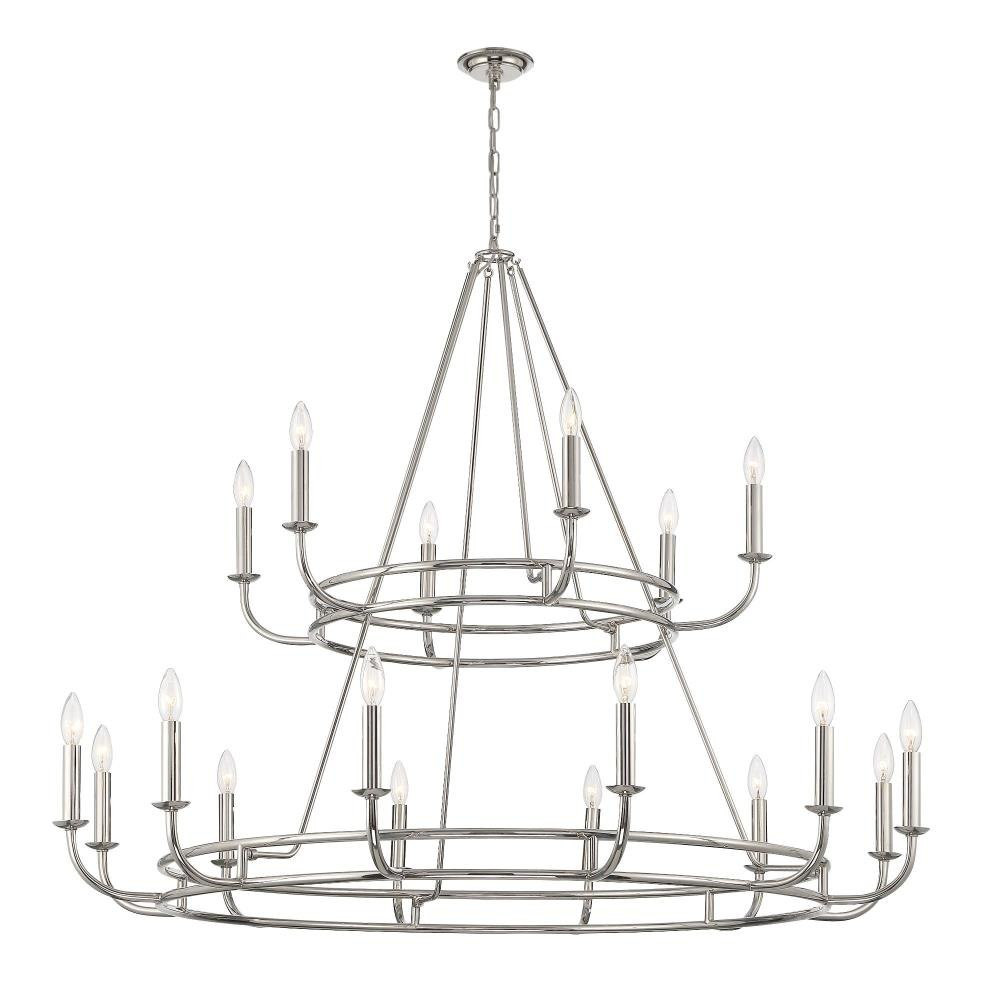 Bailey 18 Light Oversized Chandelier by Crystorama - BAI-A2109