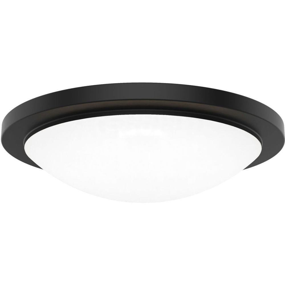 Haydon Dene 45W 1 LED Round Flush Mount 4.25 Inch X 18 Inch Wide by BSH  - 2518_2470-BEL-1367584