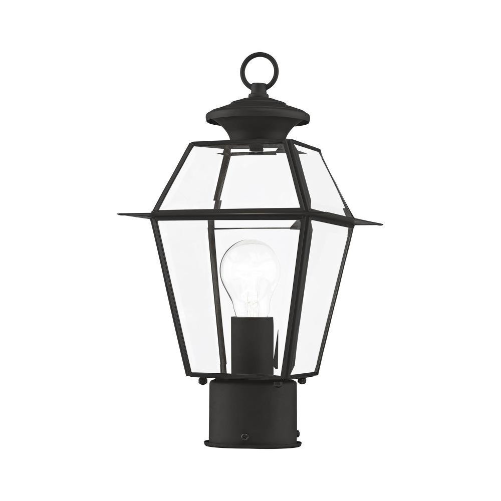 Westover 1 Light Outdoor Post Top Lantern 7.5 x 14 Inches by Livex  - 2182