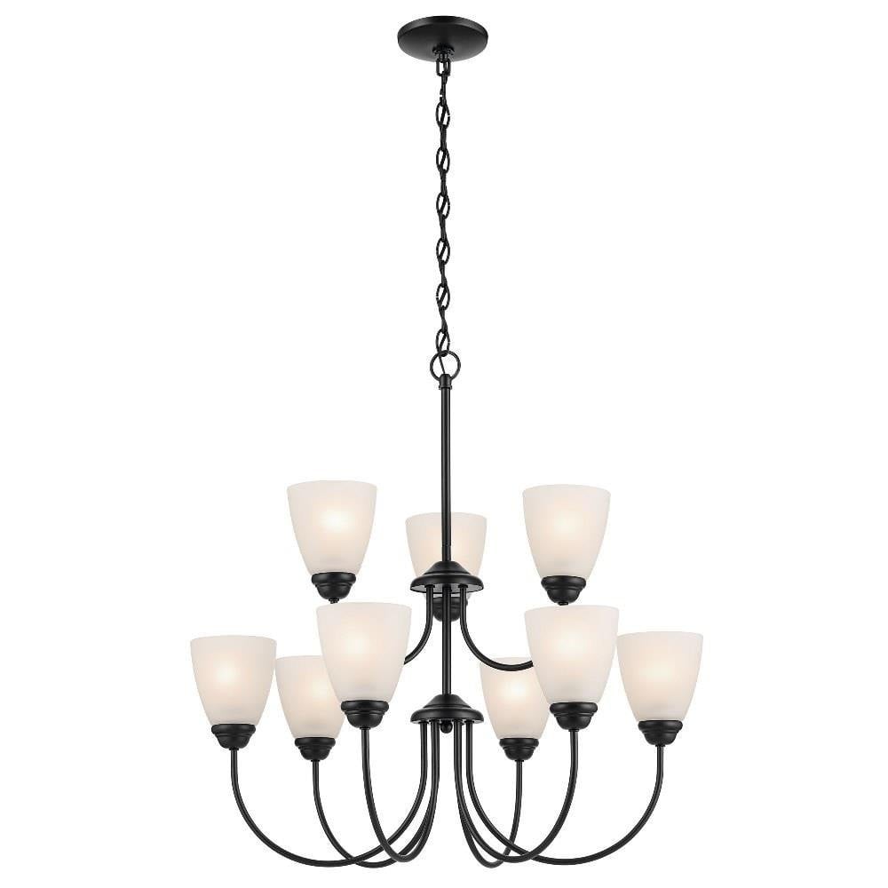 Jolie 9 Light Large 2 Tier Chandelier by Kichler - 43639