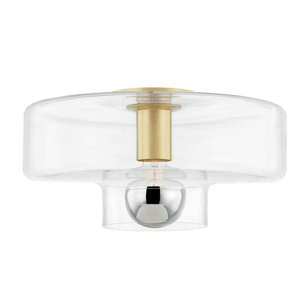 Iona 1 Light 13.75 Inch Wide Flush Mount by Mitzi - H524501
