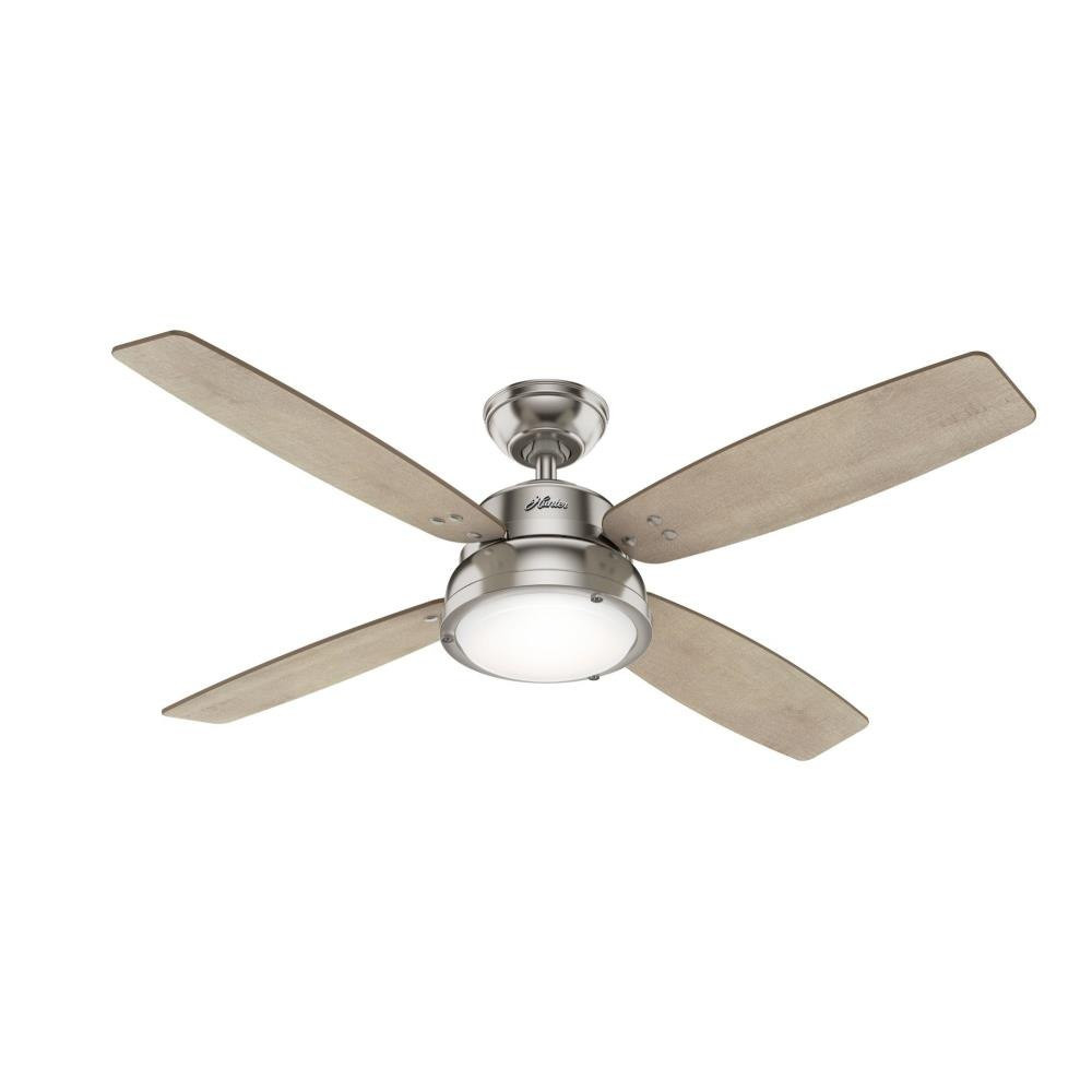 Wingate 52 Inches Ceiling Fan with LED Light Kit and Remote by Hunter Fans - 1000515
