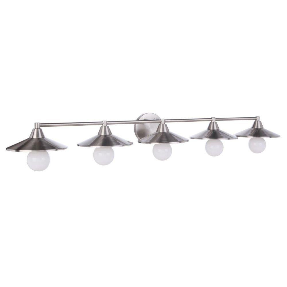Isaac 5 Light Vanity Light by Craftmade - 12546