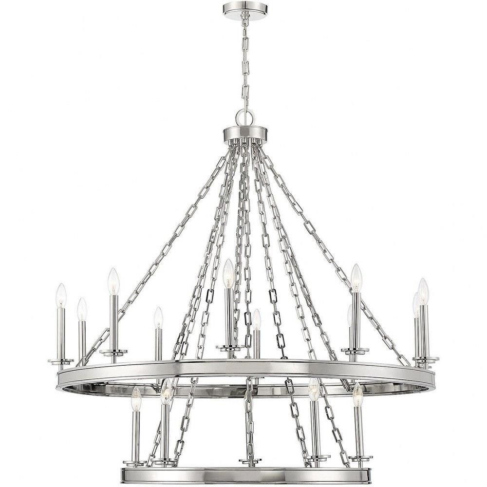 Seville 15 Light Chandelier 43 Inch Tall and 45 Inch Wide by Savoy House - 1-4406-15